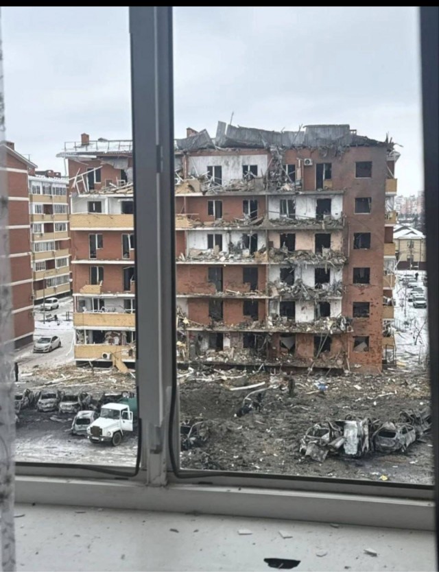 БПЛА попал в жилой дом в Краснодарском крае