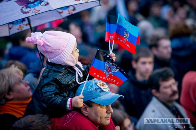 Акция скорби «Донецк: невинно убиенные»