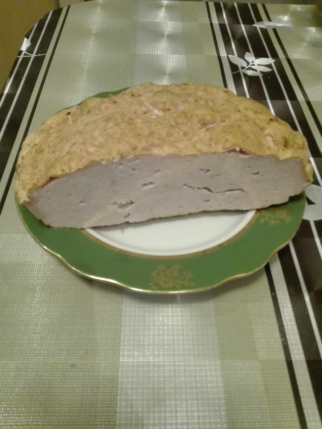 Баварский "мясной хлеб"