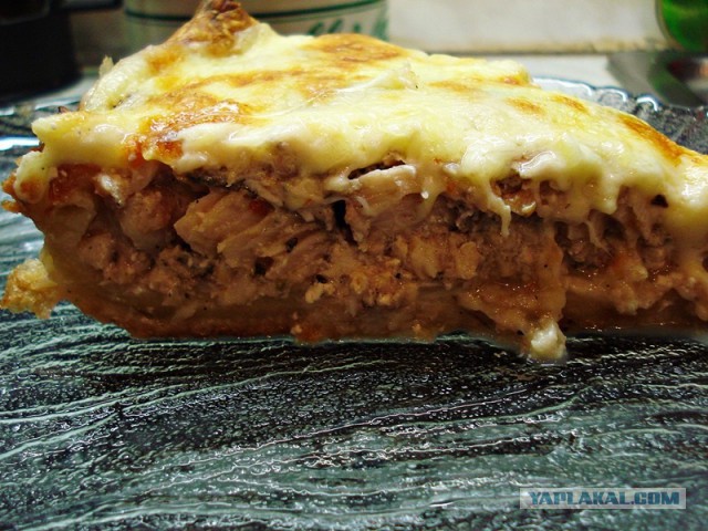 Рыбный пирог-запеканка