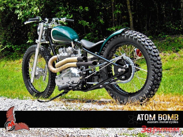 Первый конкурс по кастому мотоциклов