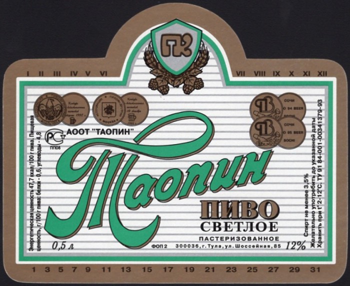Пивной ностальгии пост. 90-е