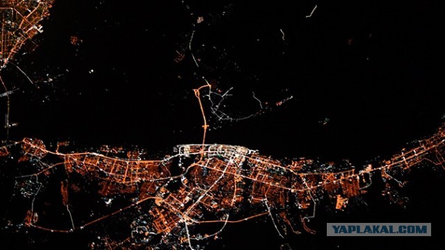 Роскосмос показал, как выглядят российские города с околоземной орбиты