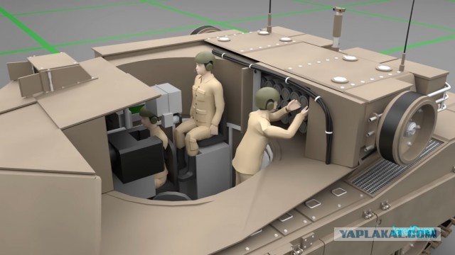 "Автомат" заряжания в Меркаве