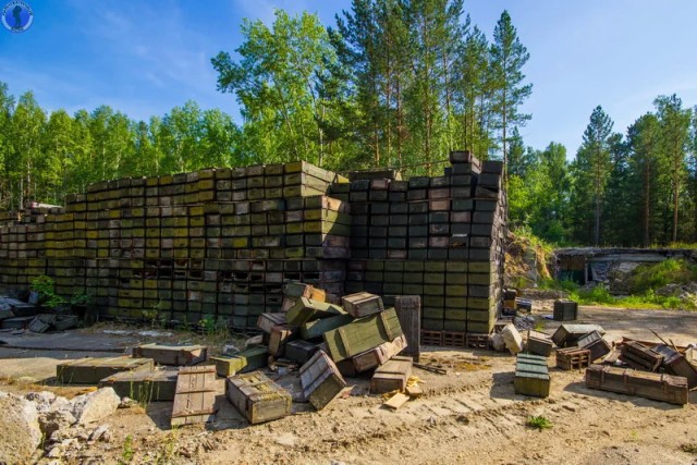 Заброшенная позиция ядерных ракет Р-9А "Долина" 390-го ракетного полка. Масштабы поражают!