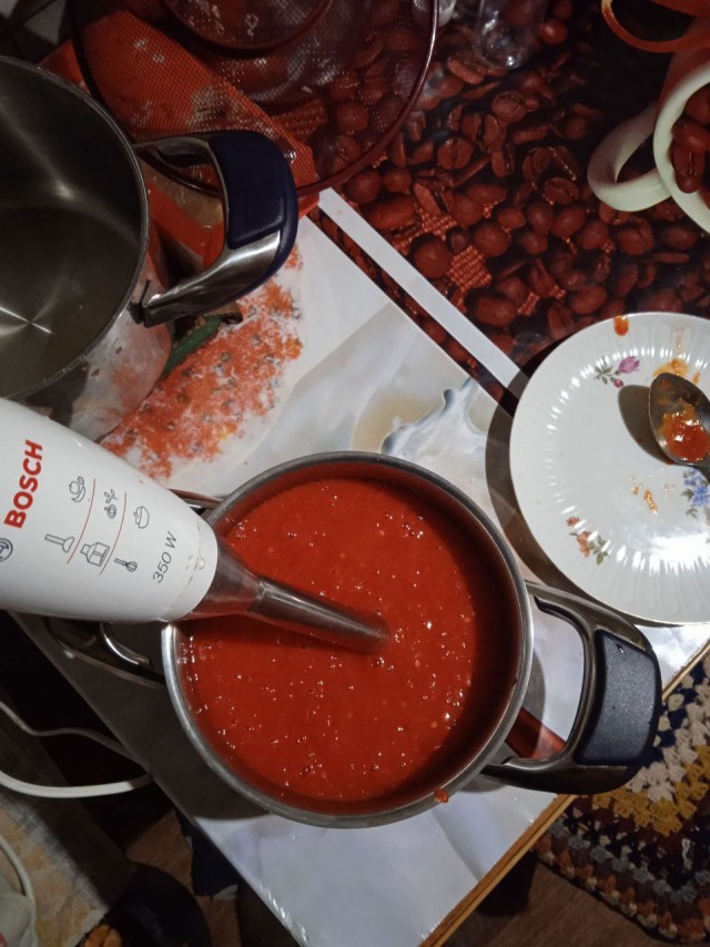 Новогодний острый соус из манадринов и хабанеро