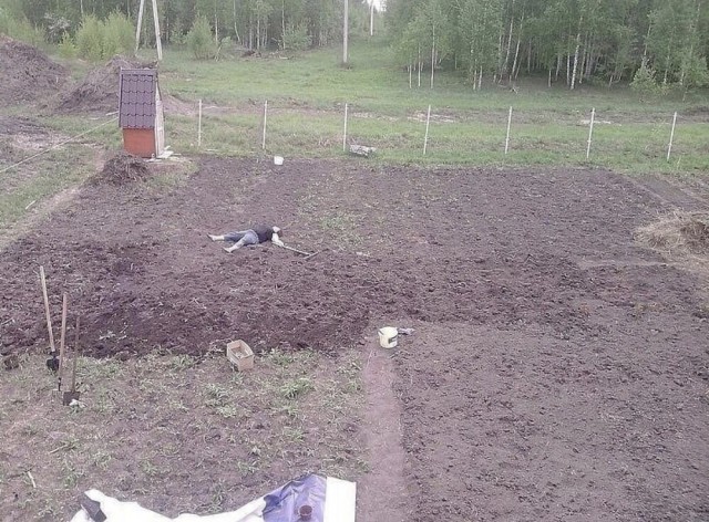 А говорили к земле привыкают...