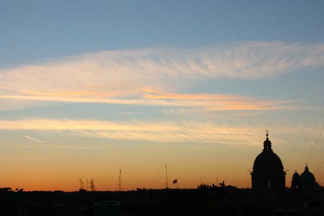 Закат над Римом