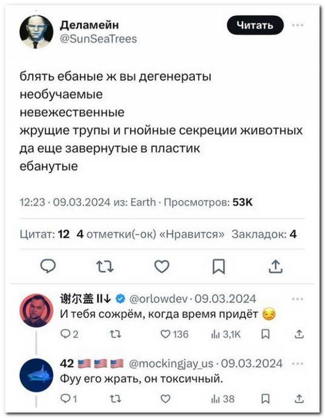 Забавные комментарии из социальных сетей (01.04.24)