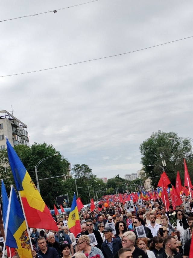 День Победы в Кишинёве