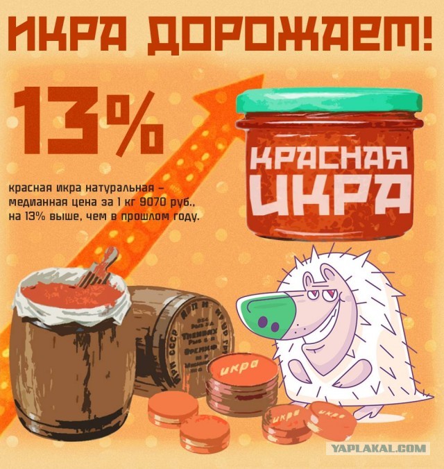 Землетрясение и цунами на Дальнем Востоке повлияли на цену красной икры — она поднялась на 13%.