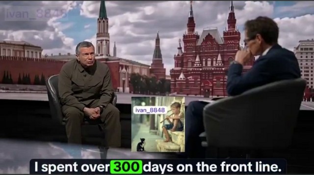 Соловьёв заявил, что готов пойти на СВО снайпером.