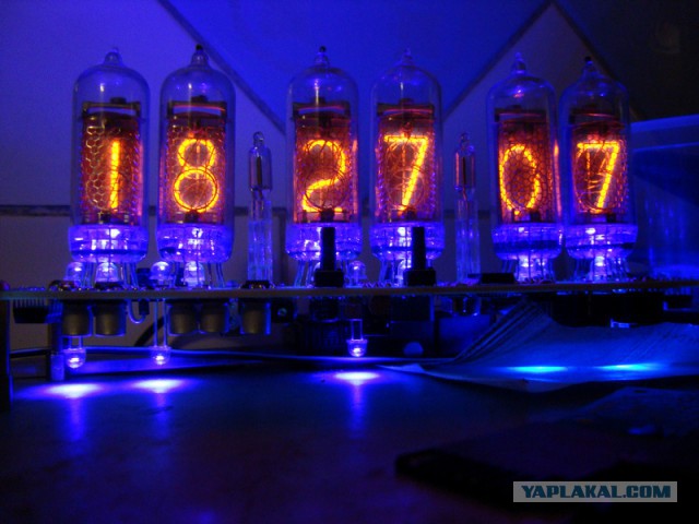 Делаем nixie-часы в подарок
