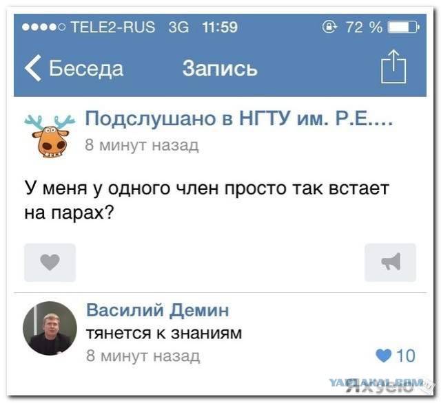 Ужасы и приколы из соцсетей 18+