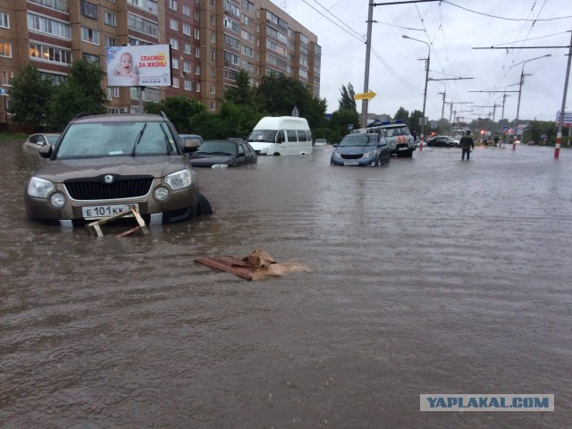 Ульяновск уходит под воду
