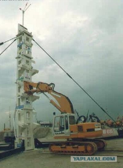 Экскаватор - акробат