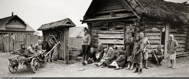 Русская деревня XIX века в фотографиях Михаила Круковского