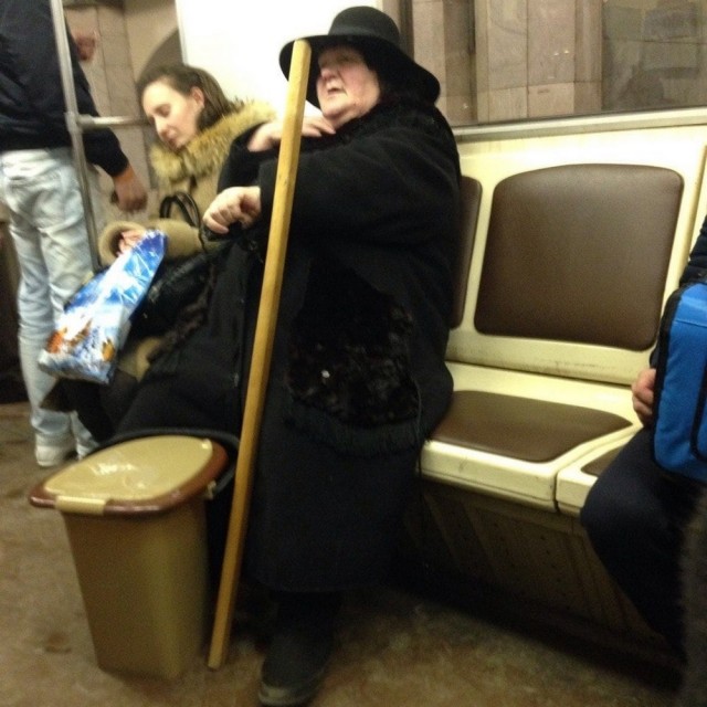 Модники из нашего метрополитена