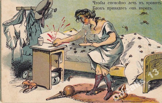 Немного упоротые, но местами смешные дореволюционные открытки