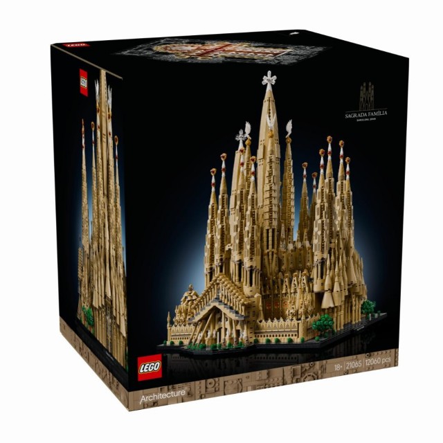 Почти $800 (₽60 тыс.) будет стоить крупнейший в истории LEGO набор — собор Саграда Фамилия в Барселоне
