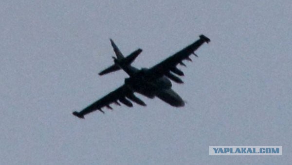 Ополчение впервые атаковало силовиков с воздуха