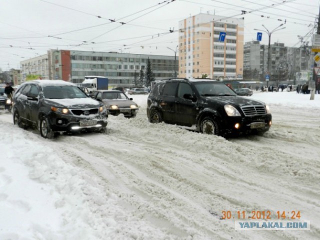 Как в Бостоне убирают улицы