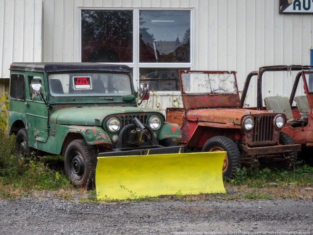 Раритетная военная техника в закромах пенсионера
