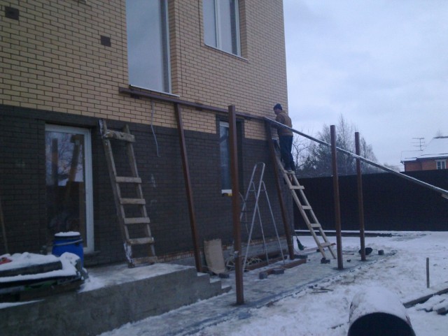 Стройка дома