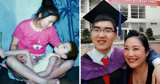 Мать-одиночка отказалась бросить сына-инвалида, и теперь он студент Гарварда