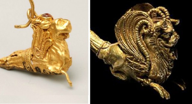 В поисках утерянной сережки…  Загадки, античное золото и драгоценности. 1.