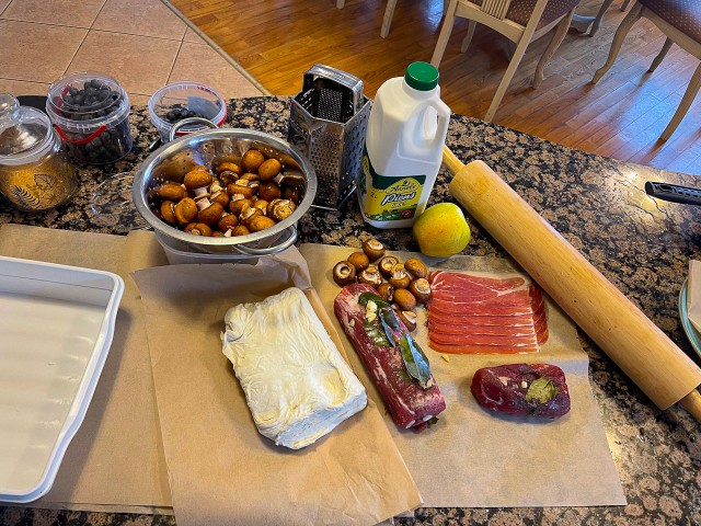 Кулебяка по английски или говядина веллингтон (beef wellington)