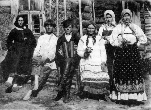Крестьянский труд и сельский отдых. Начало ХХ