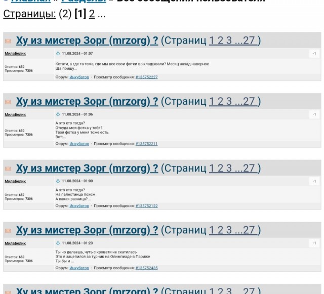 Ху из мистер Зорг (mrzorg) ?