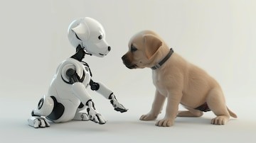 Ревнуют ли собаки к роботам?