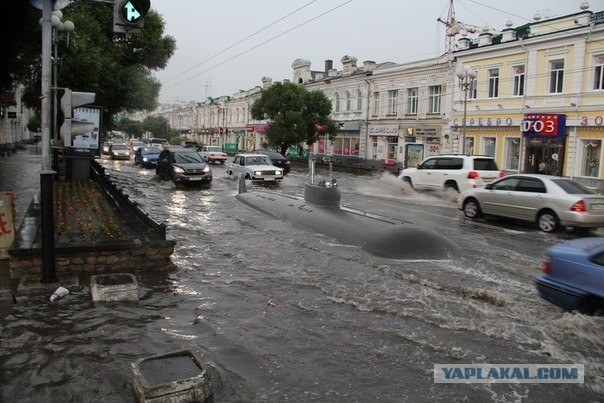 А в Омске дождь прошел...