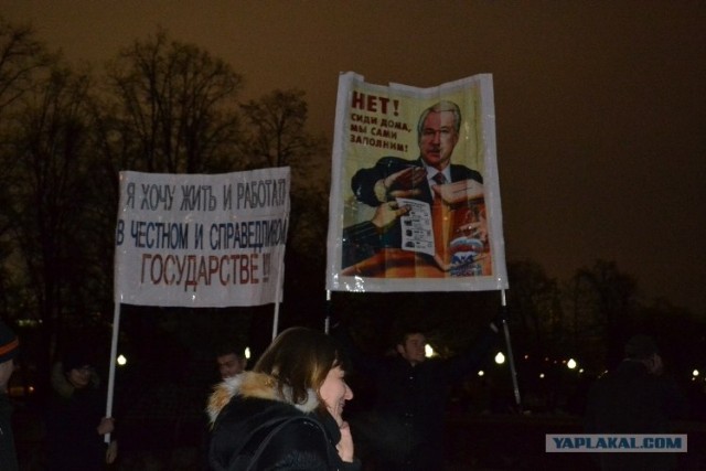 Мои фото с митинга на Болотной, прикольные лозунги