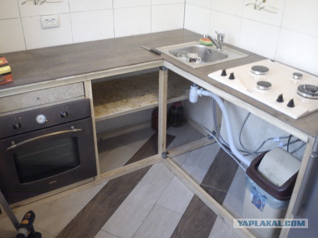 Рукожопство маленькой кухни