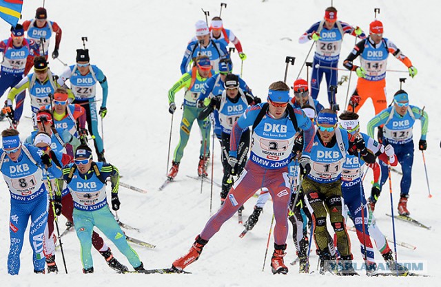 Биатлон.Сезон 2016/2017. Часть 9. Чемпионат Мира 2017 г. Хохфильцен.