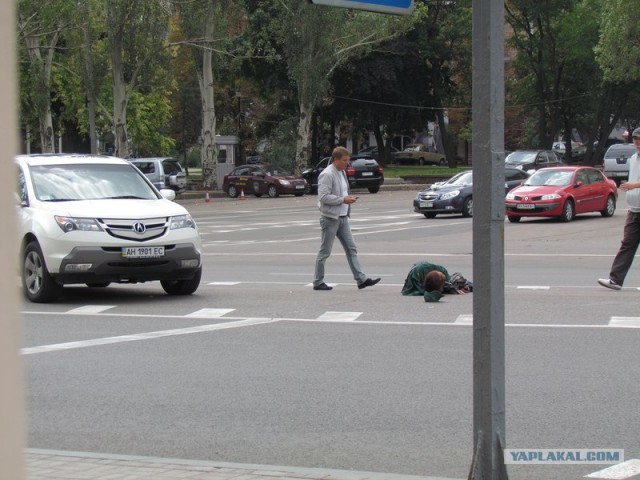 Побывал в Донецке