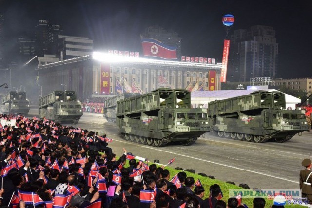 Военный парад в Северной Корее