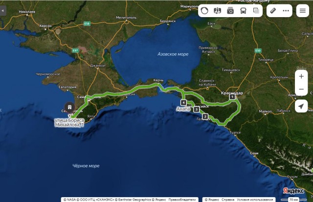Краснодарский край или как крымчане на майские дома не сидели