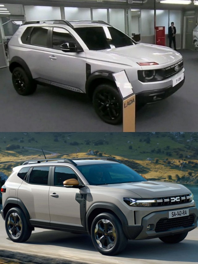 АвтоВАЗ показал сразу две новинки — кроссоверы Lada B+ Cross и Lada T-134