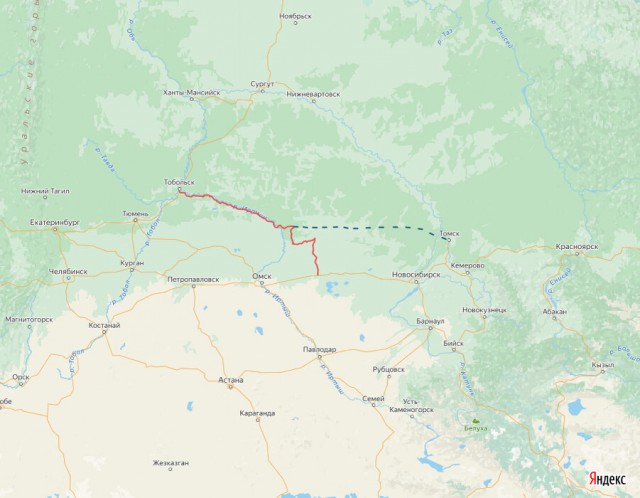 В Сибири новая дорога свяжет Омскую, Тюменскую и Новосибирскую области по новому маршруту
