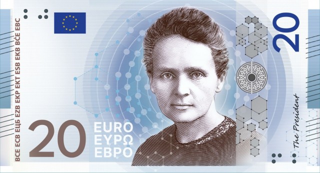 Предполагаемый дизайн новых банкнот еврозоны