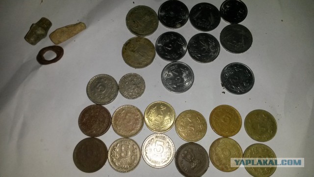 Мои поиски с металлоискателем...