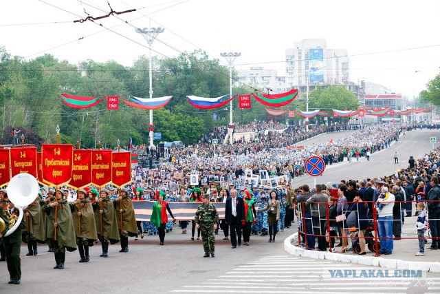 Фото с репетиции Парада Победы