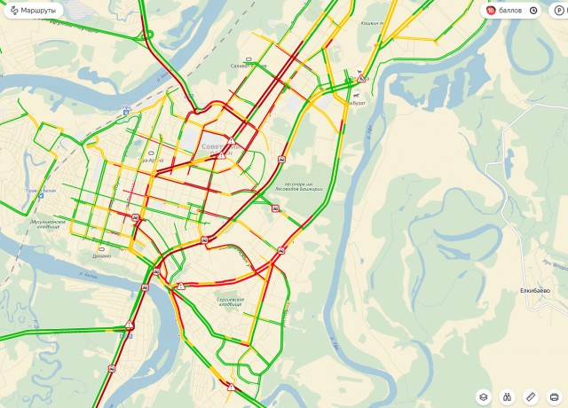 Уфа поплыла