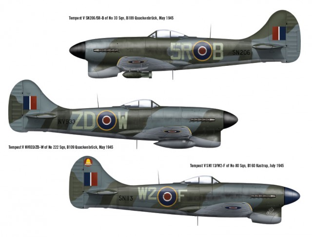 Истребитель Hawker Tempest (Хоукер Темпест)