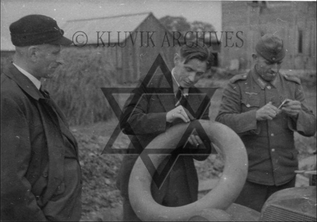 Концентрационный лагерь на территории шахты. много текста и фото 1941-1944