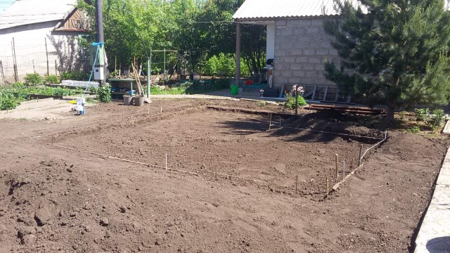 Беседка на даче своими руками